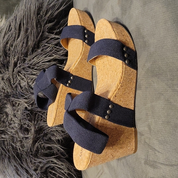 Lucky Brand Shoes - Lucky brand studded wedges 😍😍